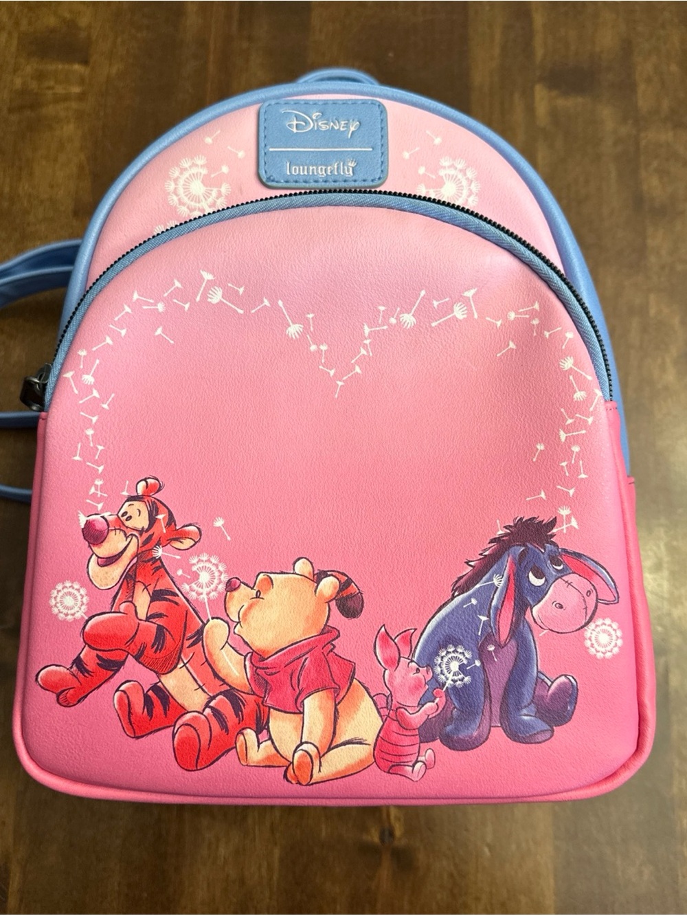 Loungefly Disney Winnie the Pooh Dandelion Heart Mini Backpack
